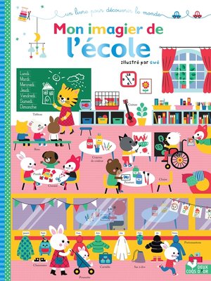 cover image of Mon imagier de l'école